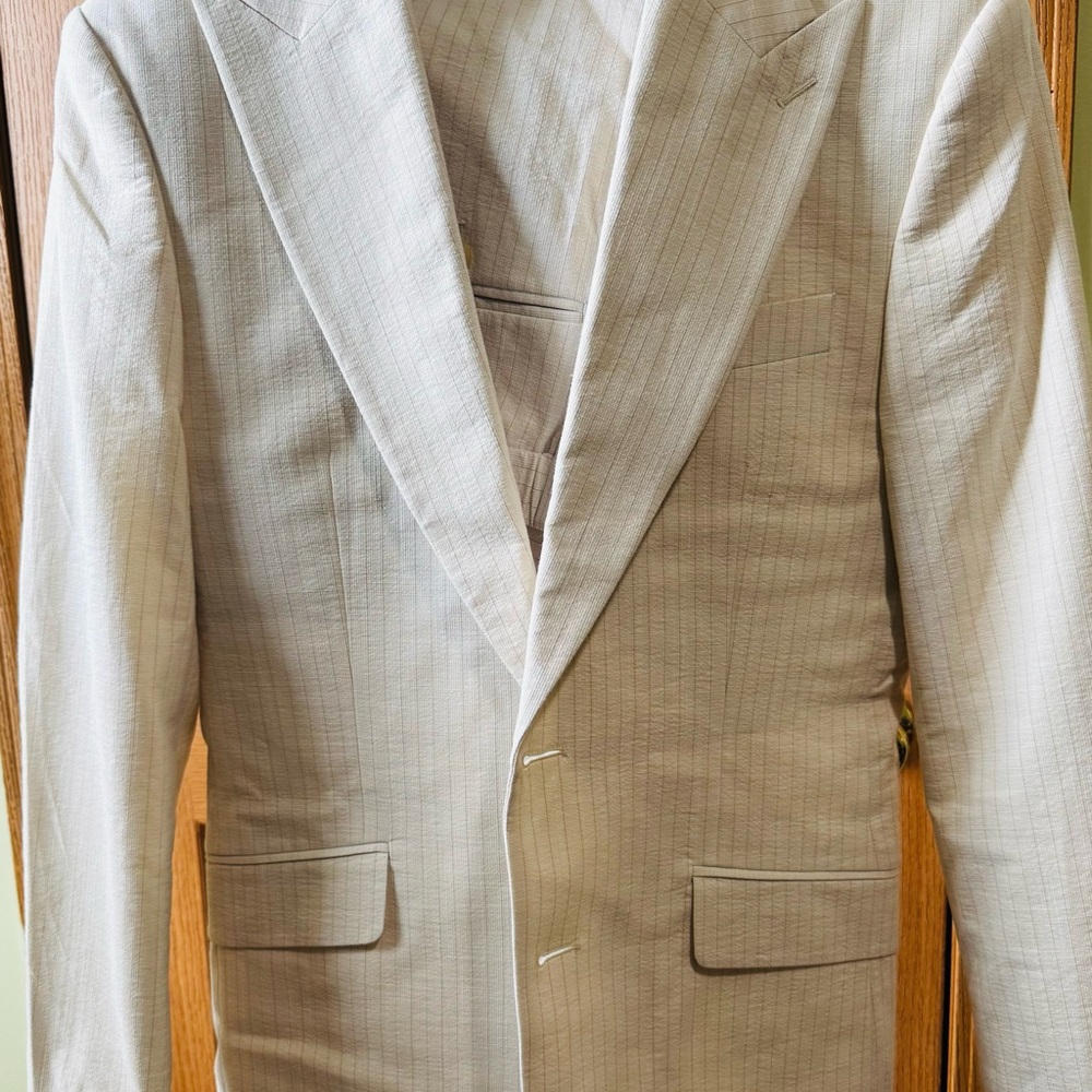 Men's Cream Blazer